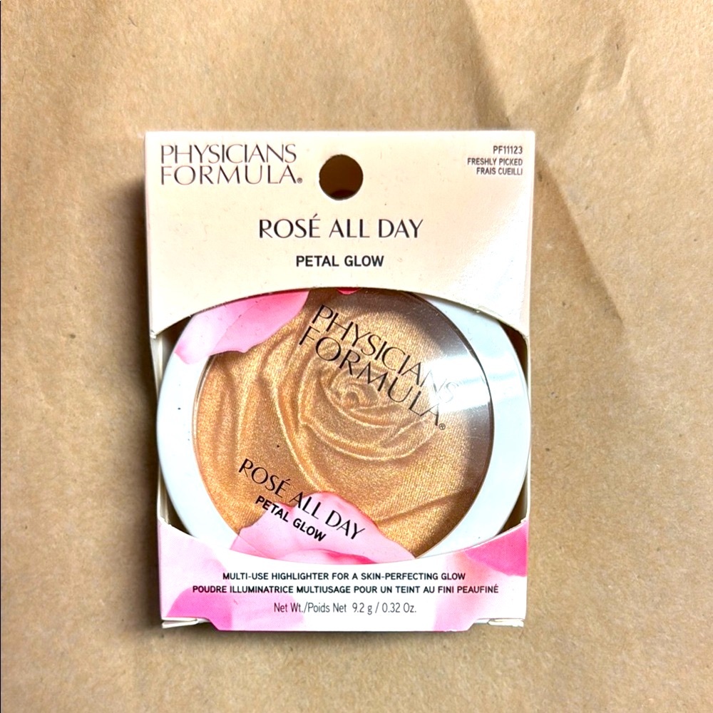 3/$25 Physicians Formula Gold Highlighter Radiant Glow - Freshly Picked NIB